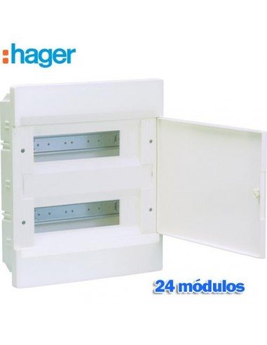 Caja automáticos empotrar Hager 24 módulos