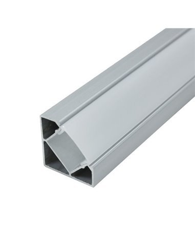 1 Mtr Perfil  Aluminio Angular para Tira Led